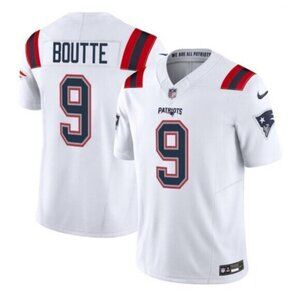 Mens Youths Size Select Kayshon Boutte White Stitched Vapor Jersey